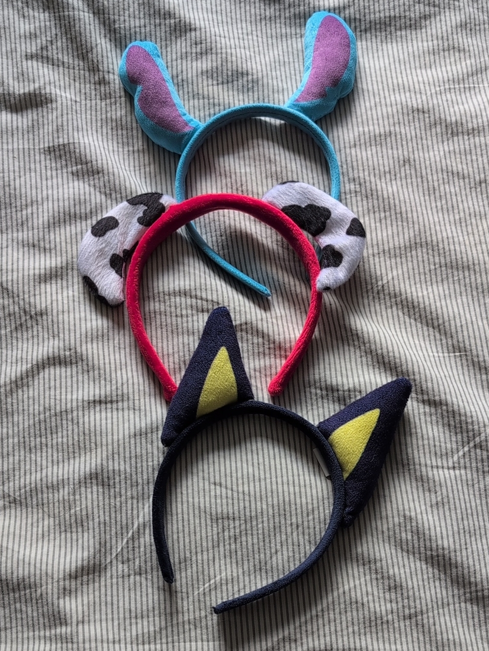 Bluey, Marshall And Stitch Costume Headband Bundle